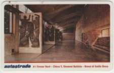 VIACARD SERIE ARTE GOLDEN 321 NUMERO GROSSO CHIESA BRONZI DA 50.000 LIRE PUBLIC