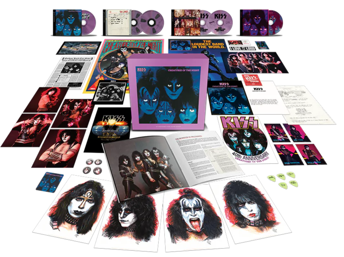 Kiss Creatures Of the Night 40th Anniversary Super Deluxe Edition