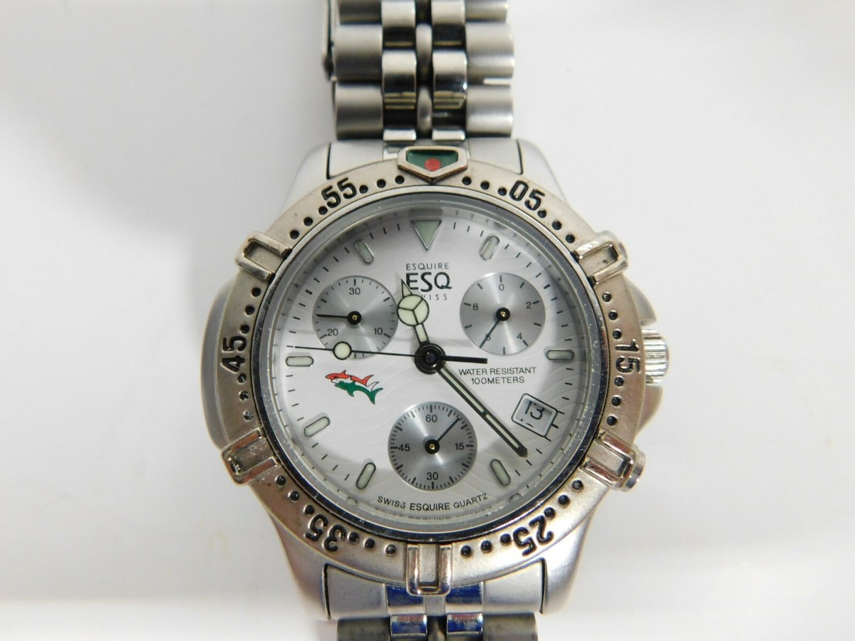 Esq Swiss Watch Chronograph Men's ESQ Swiss By Movado Chronograph