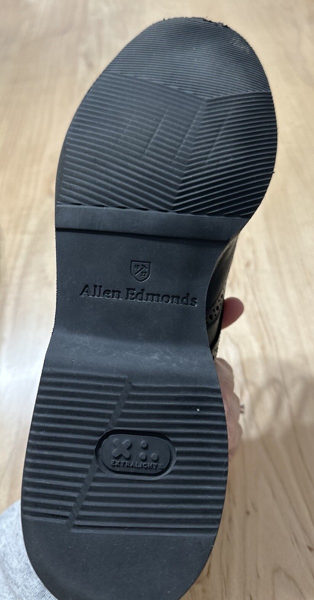 ALLEN EDMONDS Road Warriors Black Leather Oxford Wingtip Dress Shoes - 10.5 B Allen Edmonds | Shoes | Allen Edmonds Concord Black Leather  main image 4