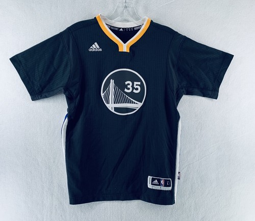 Golden State Warriors Adidas Kevin Durant Swingman Youth Jersey Sz L NBA West - 第 1/11 張圖片