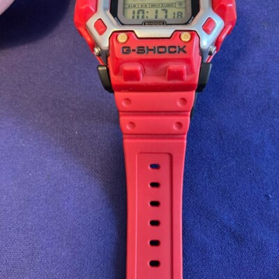 Casio G-Shock DW-8300 Red Gundam Heavy Metal Stargate Vintage