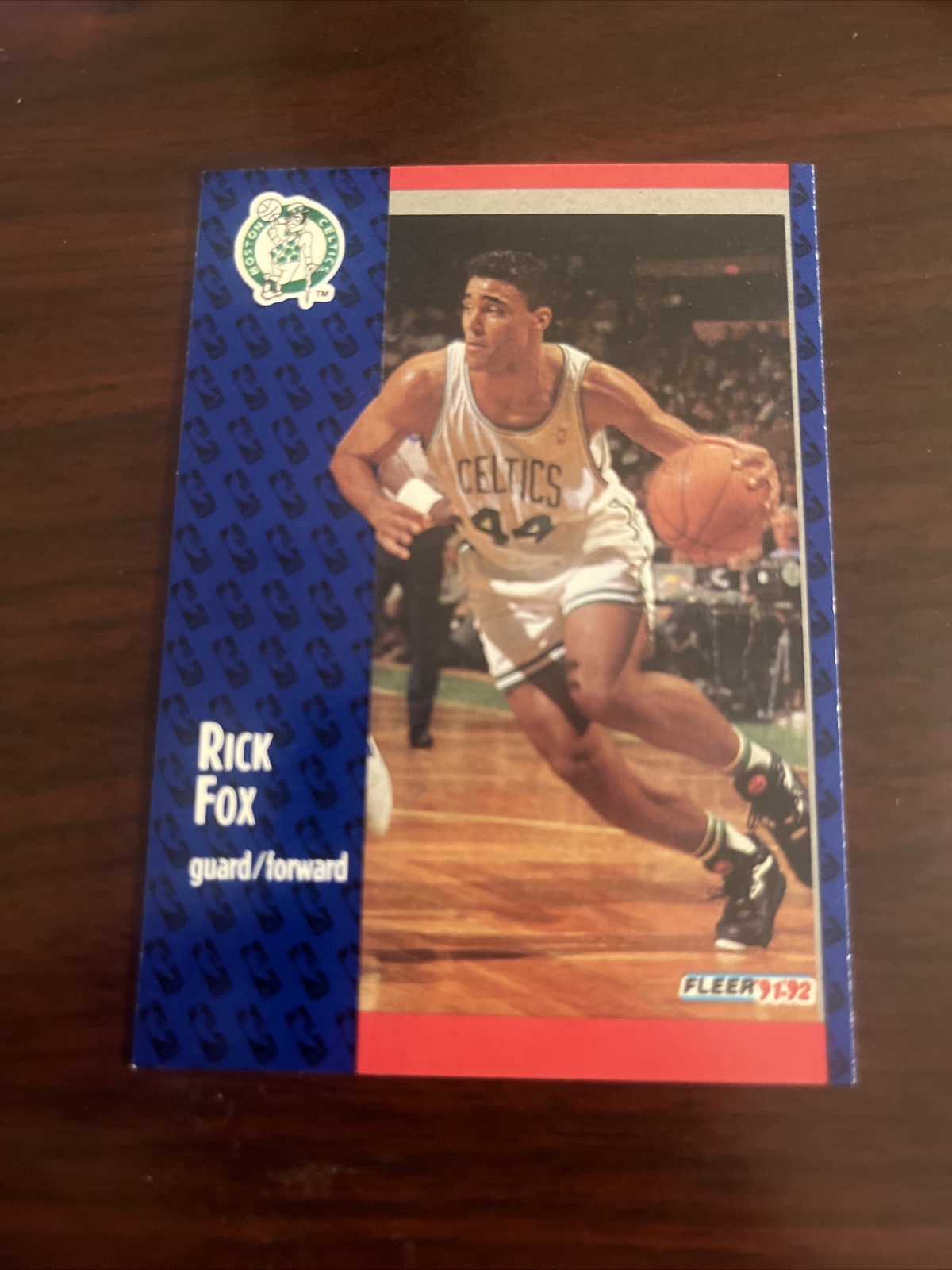 1991-92 Fleer Rick Fox #248 Boston Celtics RC Rookie North Carolina Tar Heels