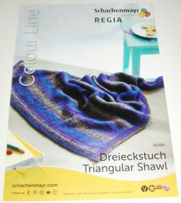 Schachenmayr Regia Broschüre Collour Line R 0380 Dreieckstuch