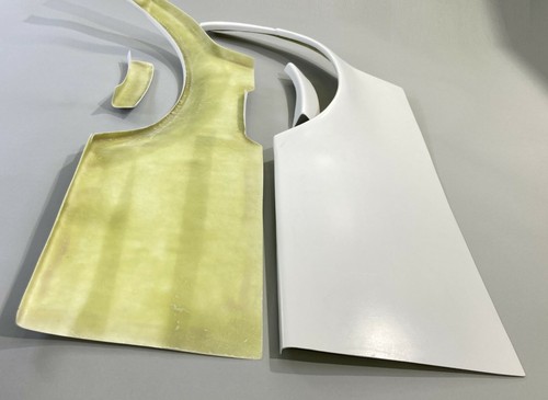 Rear Wide Body Fender Set (Fits Mercedes Benz W124 Sedan AMG E500) - Picture 6 of 6
