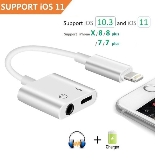2in1 Dual Lightning Adapter Splitter 
