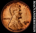 1935-S Lincoln Cent- Red- Choice Gem Brilliant Uncirculated++++ Luster #J7492
