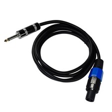 HQRP 6ft Speakon to 1/4-inch 6.35mm TS Cable Compatible with Hartke AK115...