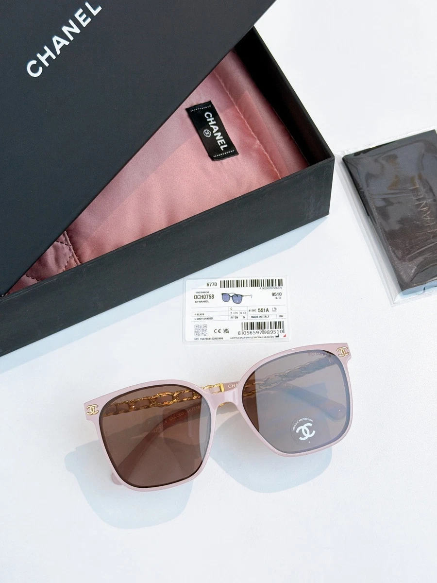 CHANEL Pink Square Sunglasses for Women for sale | eBay
