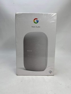 New Google Nest Audio Smart Speaker Chalk GA01420-US
