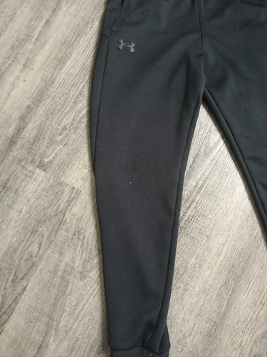 Under Armour Joggers Youth XL Black YXL Sweatpant Activewear Classic Comfort - Picture 6 of 8