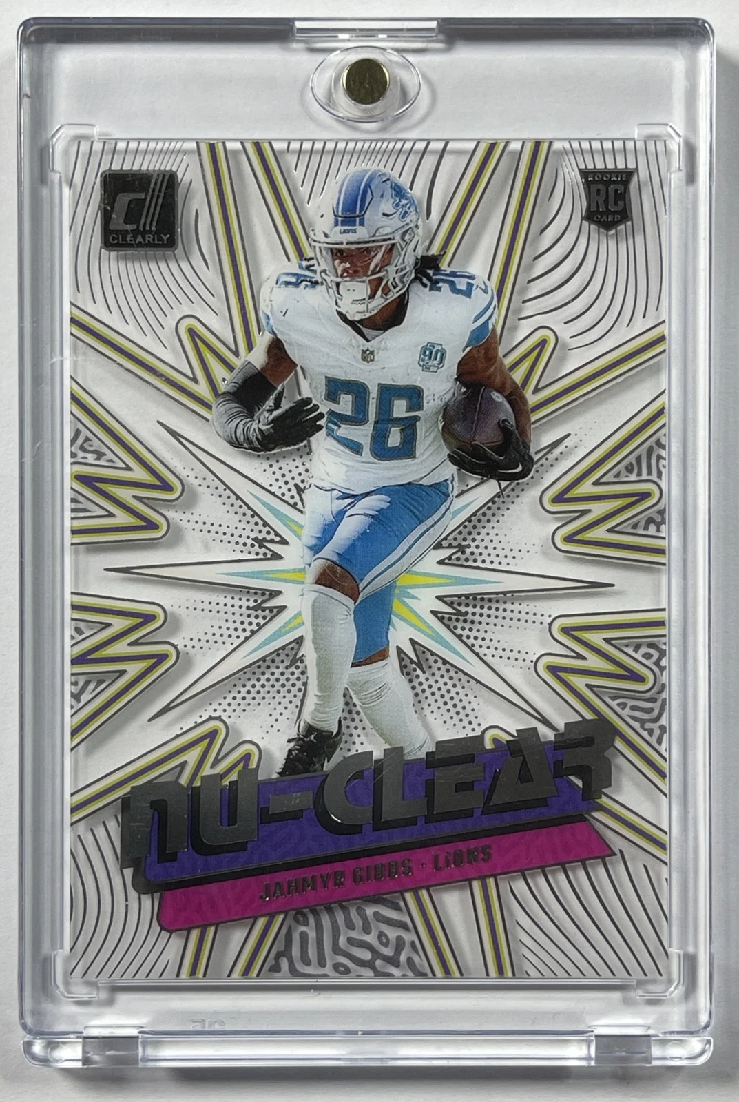 Jahmyr Gibbs Panini Clearly Donruss NU-Clear #13 Base