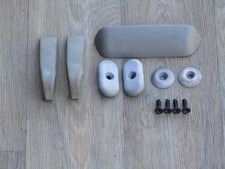 87-93 Mustang Hatch Back Cargo Cover Mounting Hook Clips Oem Gray 88gt
