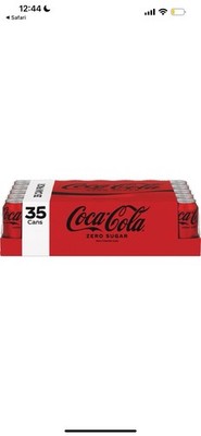 Coca Cola Zero 35 Pack