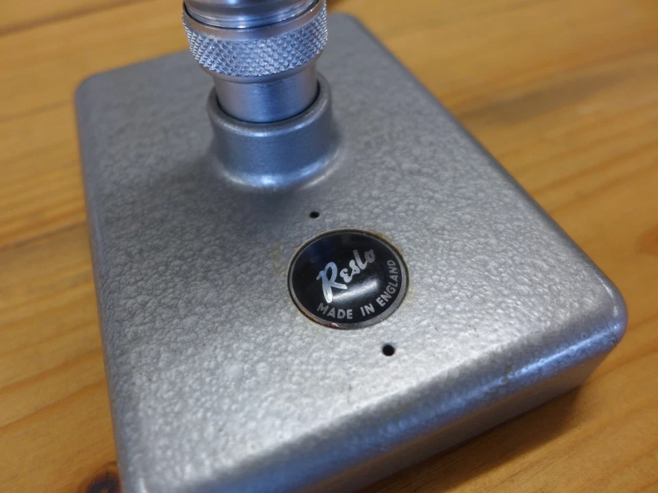 Vintage Reslo Ribbon Microphone Made In England By Reslo Sound Ltd Collector - Image 4 of 4