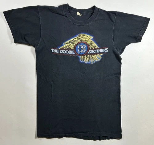 The Doobie Brothers Farewell Tour T Shirt Singl 1980s vintage concert t-shirt, vintage, single stitch, B+ condition