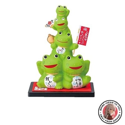 Neuer Yakushi Ofen Kinsai Fuku (groß) Maneki Frosch
