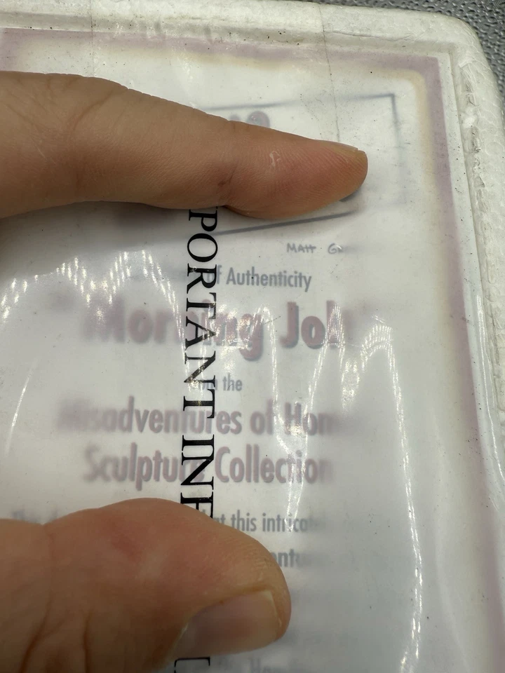 The Simpsons Misadventures Of Homer Simpson Collection "Morning Jolt" NEU - Bild 3 von 4