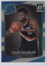 2017-18 Panini Donruss Optic Rated Rookie Holo Prizm Caleb Swanigan #175 10j6