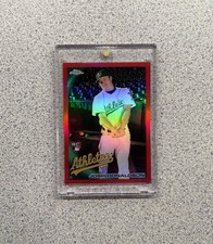 2010 Topps Chrome Baseball #191 Josh Donaldson Red Refractor Rookie /25 MVP