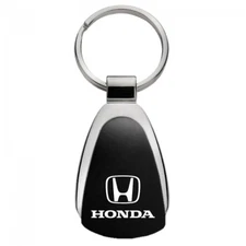 , INC. Officially Licensed Teardrop Key Fob for Honda (Black)