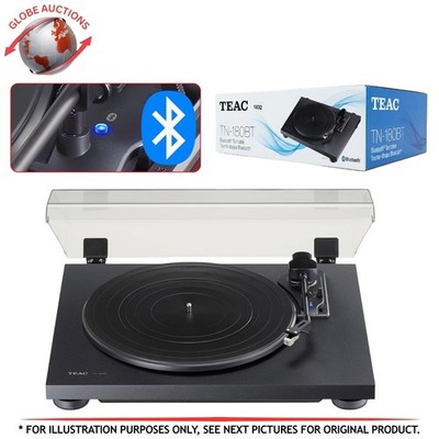 TEAC Belt Drive Bluetooth Automatic Turntable Record Player Black (TN-180BT)