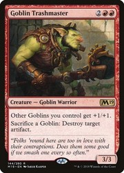 Goblin Trashmaster - Core Set 2019 (M19) #144/280 Rare