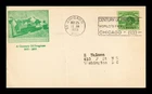 DR JIM STAMPS US CARD CENTURY OF PROGRESS CHICAGO FIRST DAY ISSUE SCOTT 728
