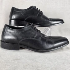 J Murphy Shoes Mens Size 12 Wide Leather Cap Toe Oxford Dress Johnston Murphy