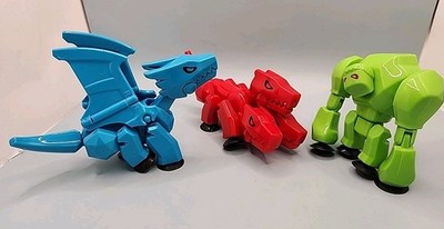 NEW Zing Mega Monsters 3 Pack, Complete Set of 3 Poseable Monster Action Figures