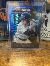 2022 PANINI PRIZM DAFT PICKS ALAN RODEN /9 BLUE REFRACTOR #PDP98