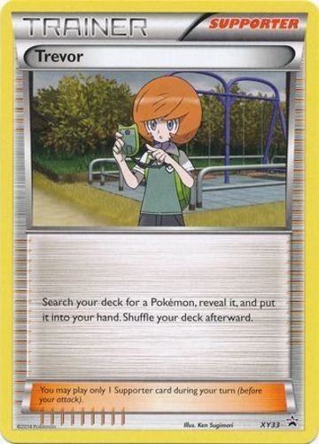 Trevor - XY33 - Battle Arena Xerneas vs Yveltal Promo - Lightly Played