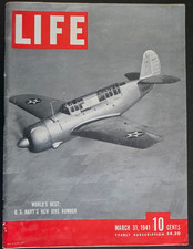 Life Magazine, March 31, 1941, Navy's New Curtiss Dive Bomber