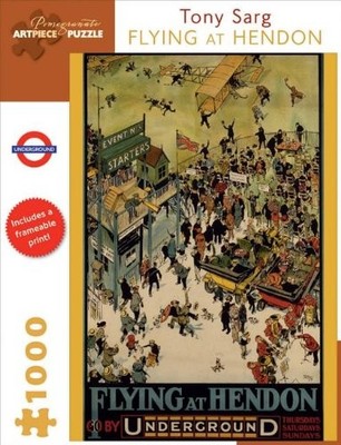 Flying at Hendon: 1,000 Piece Puzzle (Pomegranate Artpiece Puz...