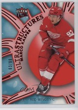 2025 Upper Deck Fleer Ultra Ultrastructures Red /99 Marco Kasper #SR22of25 1so1