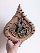 Vintage Deer Creek Designs 5 String Hummingbird Door Harp Chime Signed