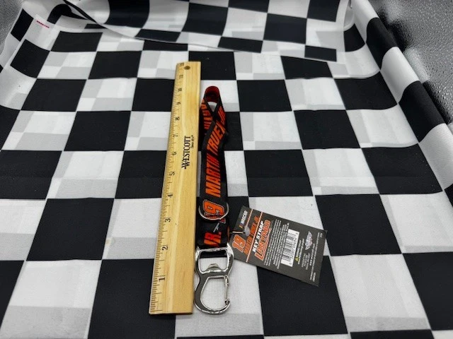 Martin Truex Jr. Joe Gibbs Racing Bass Pro Shops Keystrap Bottle Opener - Image 2 of 2