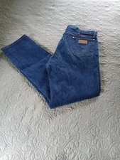 Wrangler Men's Size 40x36 Zip Up Five Pocket 13 Mwz Bootcut Jeans