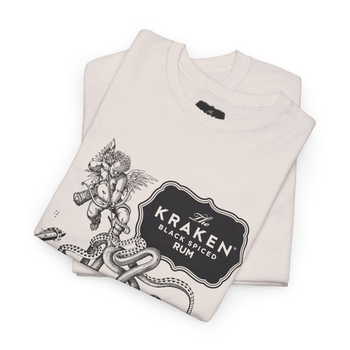 Kraken Spiced Rum Unisex Heavy Cotton Tee - Picture 22 of 88
