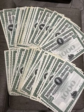 (Lot of 50) New York Central And Hudson River Railroad Company Bond Certs- WOW!