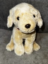 FAO Schwartz Labrador Plush 11 Inch Stuffed Animal Puppy Dog 2018 Red Collar