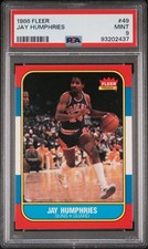 1986-87 Fleer Jay Humphries #49 PSA 9 MINT Suns
