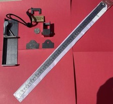 PARTIA LETTERPRESS: TYP WYSOKIE WSKAŹNIKI, KIJ KOMPONUJĄCY, SŁUPEK PICA ITP. - Używany