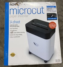 Royal 14-Sheet Micro Cut Paper Shredder