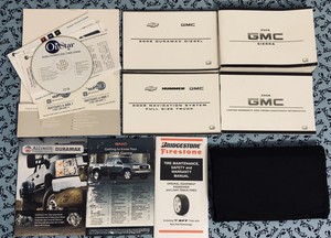 2008 GMC SIERRA 6.6L DURAMAX DIESEL OWNERS MANUAL w NAVI 2500 3500 HD