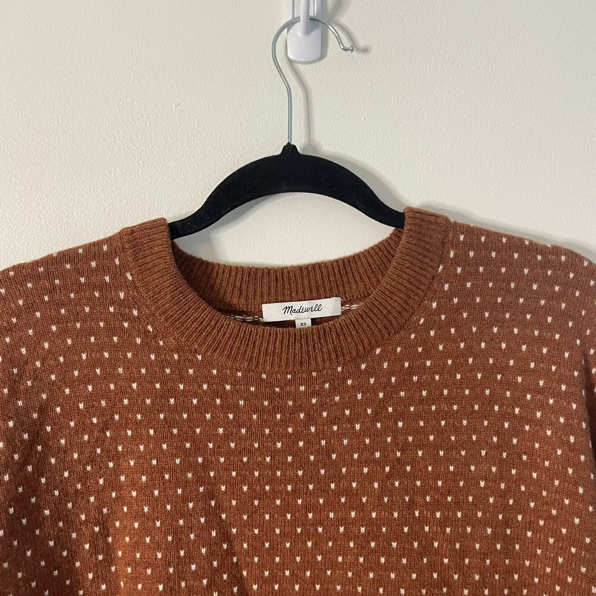 Madewell woodside pullover sweater sale