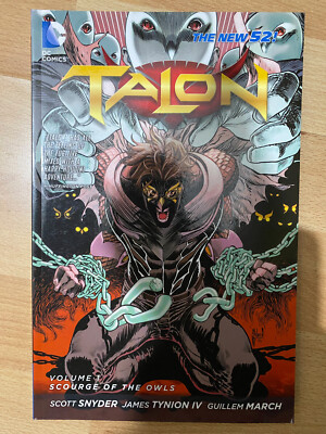 Talon Scourge of the Owls Paperback TPB Graphic Novel DC Comics New 52 Batman