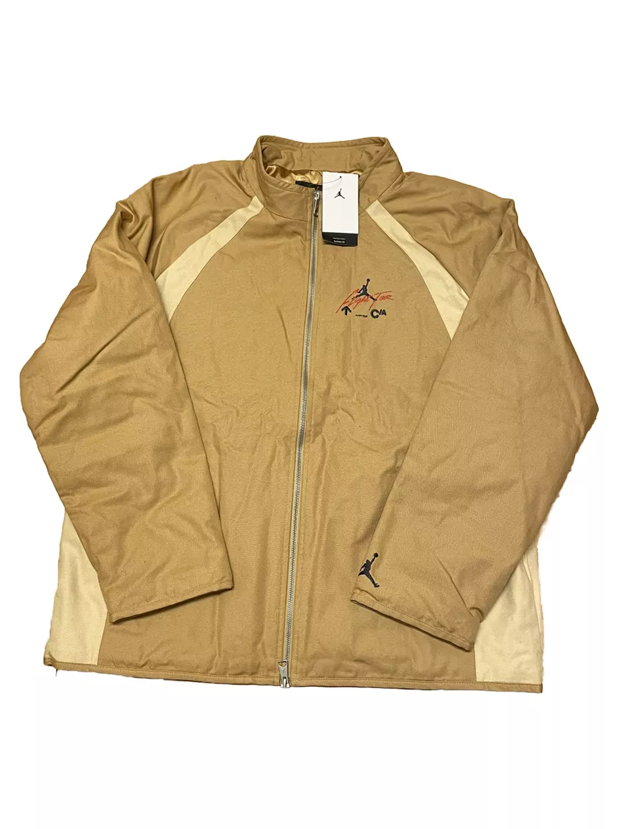 Gold jordan sale jacket