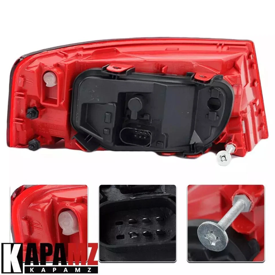 4 luces traseras LED luces de freno para AUDI A6 C6 sedán 2009 2010 2011 izquierda+derecha Foto 4 de 4