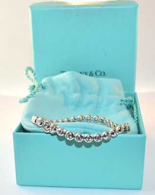TIFFANY \u0026 CO 18K WHITE GOLD DIAMOND 